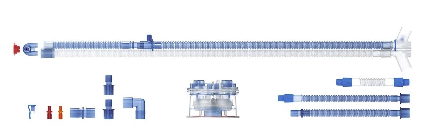 FLEXICARE YENİDOĞAN ÇİFT ISITICILI CHAMBERLİ HASTA DEVRESİ (SLE VENTİLATÖR UYUMLU) (038-33-201/S)